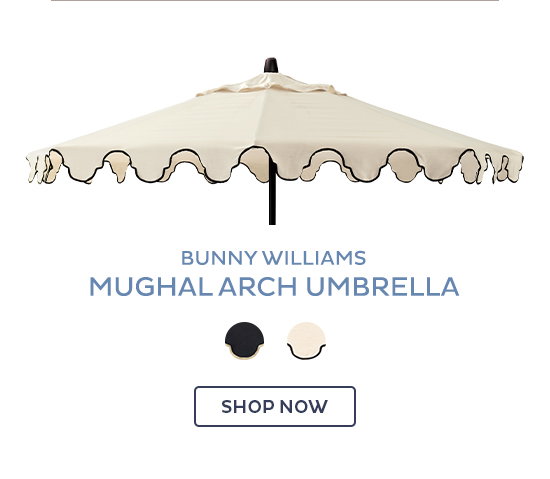 Bunny Williams Mughal Arch Umbrella - Shop Now
