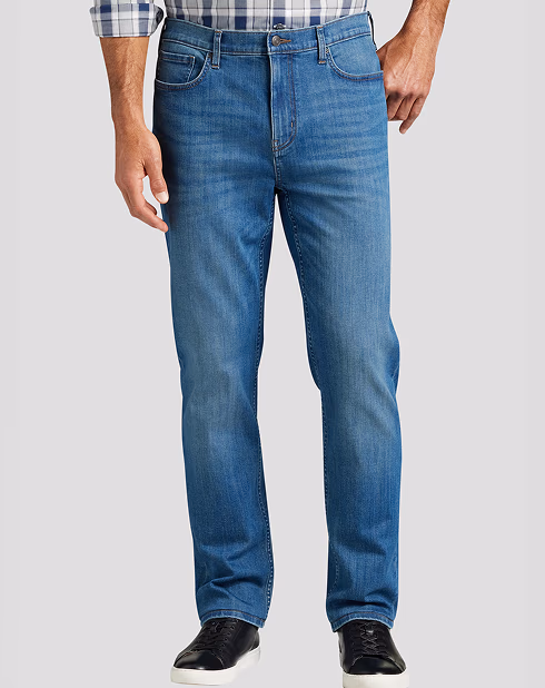 Joseph Abboud Straight Fit Comfort Stretch Jeans