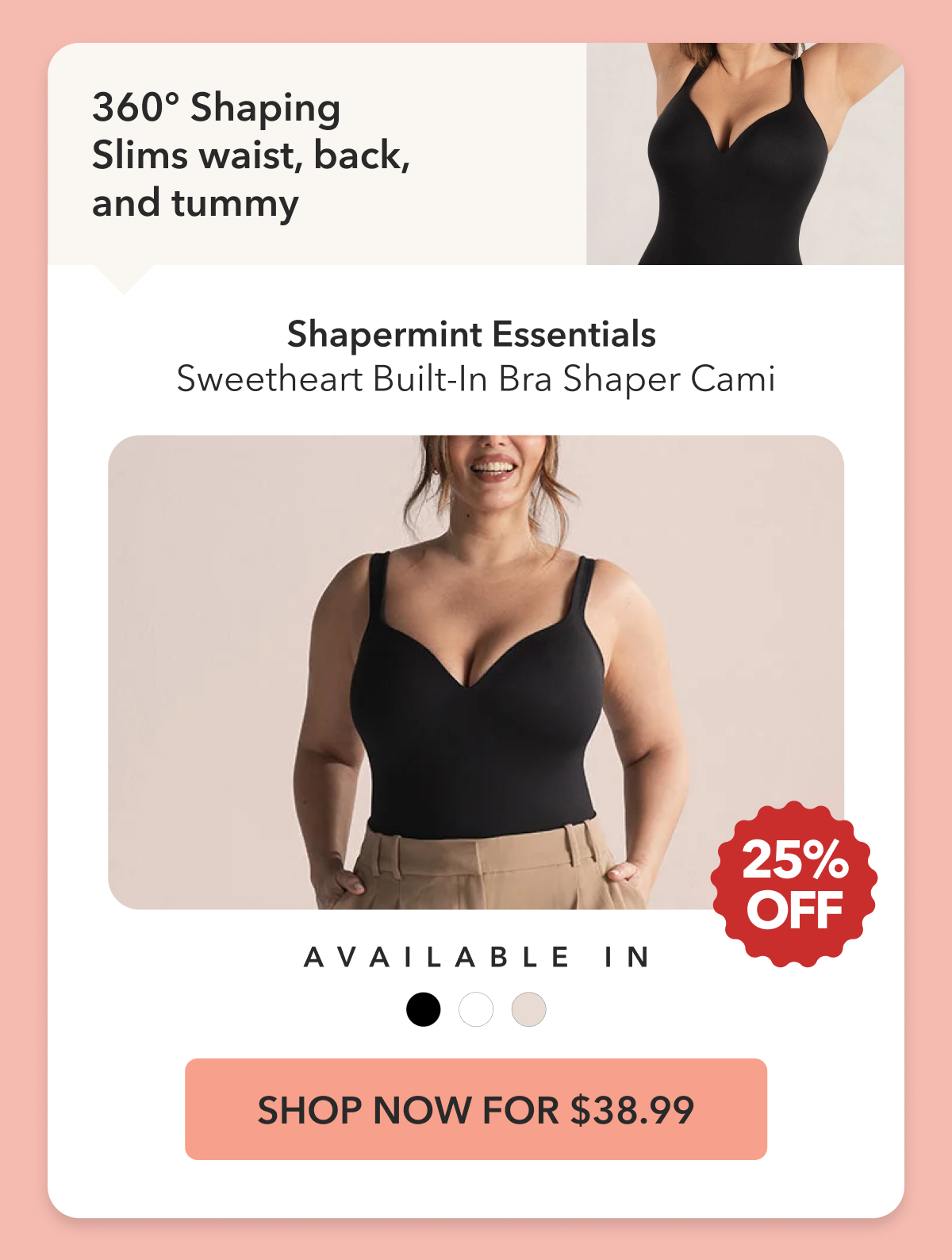 Shop Sweetheart Cami