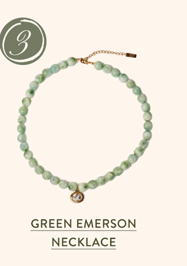 Green Emerson Necklace 