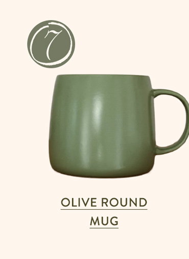 Olive Round Mug 