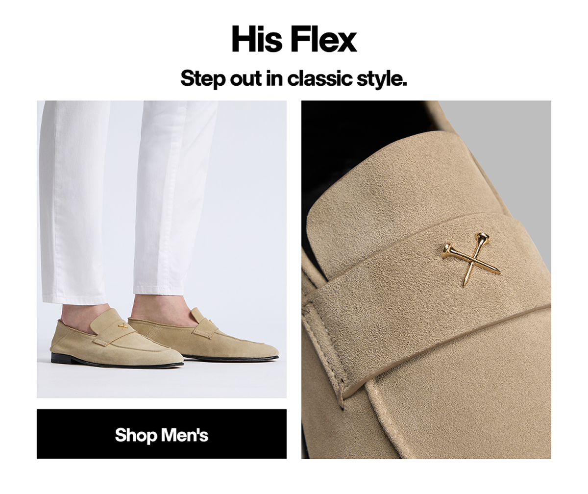 His Flex - Step Out in Classic Style - Shop Men's