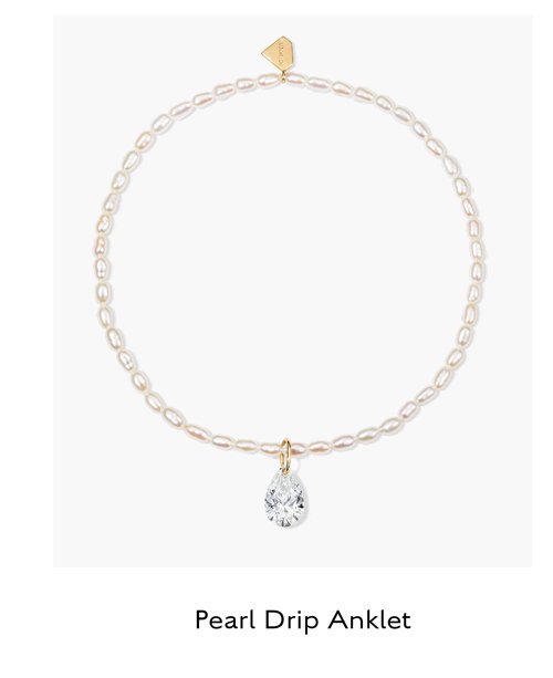 Pearl Drip Anklet