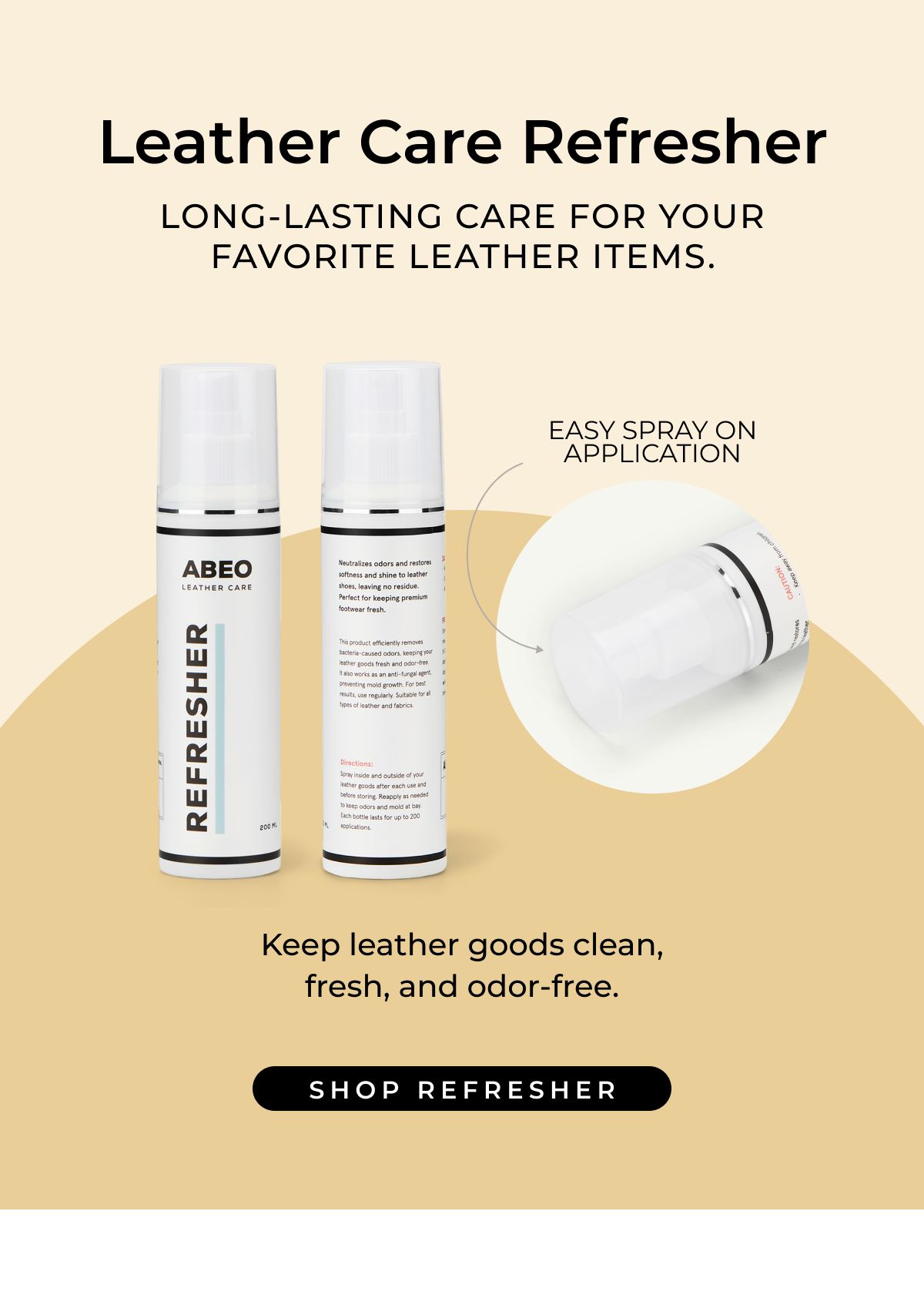 Leather Care Refresher