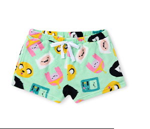 Adventure Time Characters Lounge Shorts