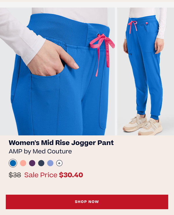 SHOP THE MED COUTURE MID RISE JOGGER