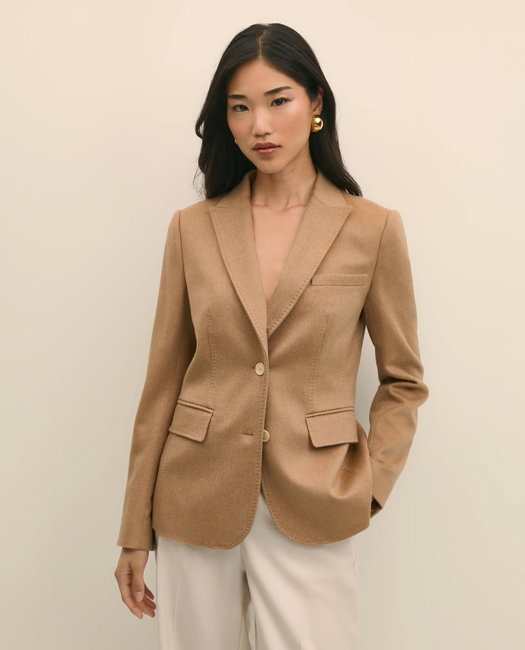 Image of Camel Hair Blazer