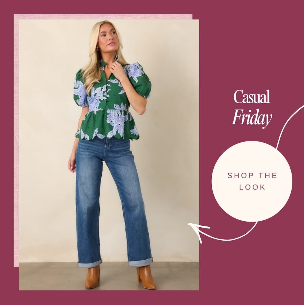 "Casual Friday. Shop the Look."