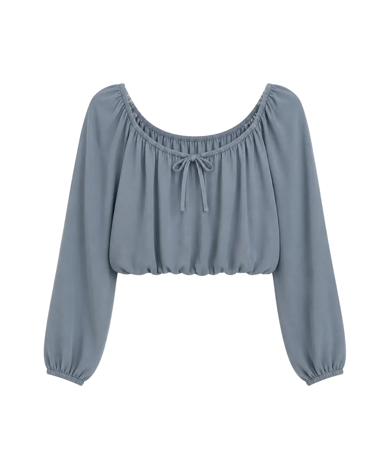 Image of Katie J NYC Girls Monica Long Sleeve Silky Georgette Top