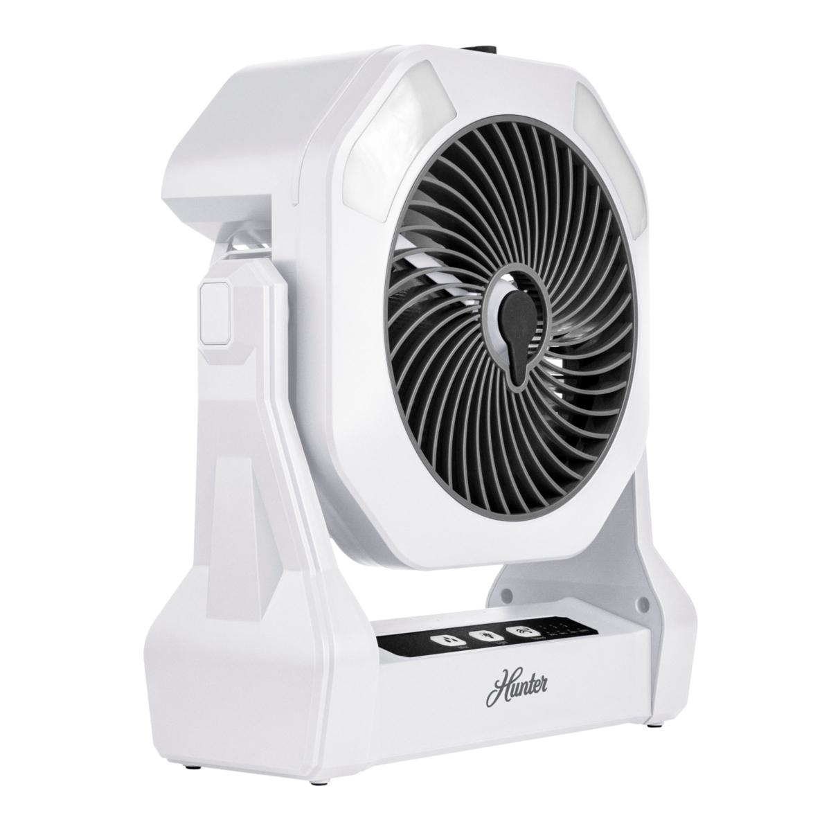 Hunter Rechargeable Fan with Mist Feature