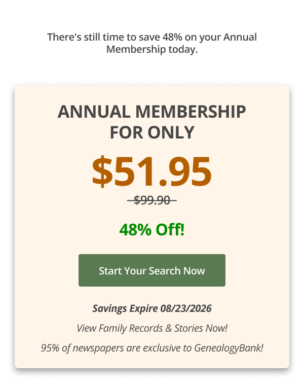 There's still time to save 48% on your Annual Membership today.