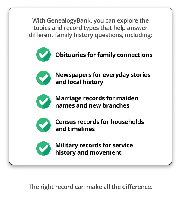 The right record can make all the difference.
