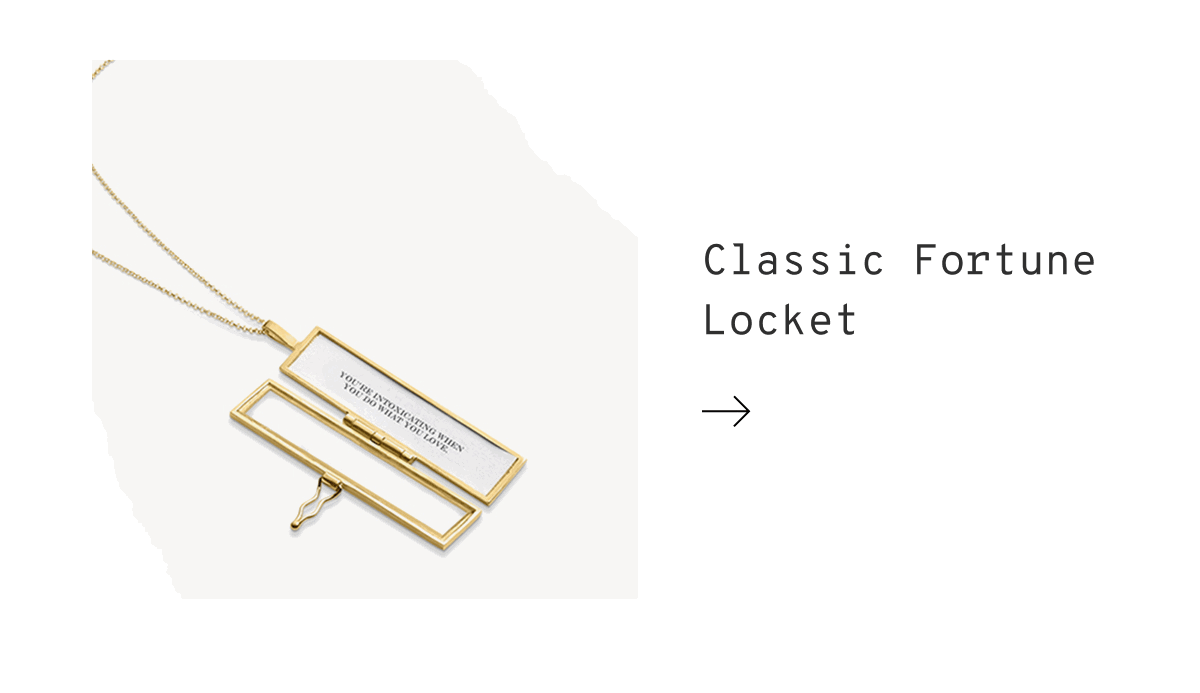 Classic fortune locket