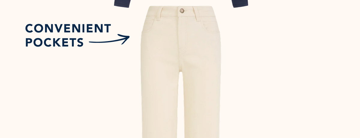 convenient pockets