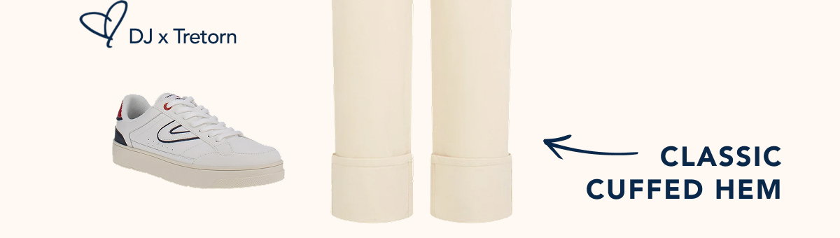 classic cuffed hem