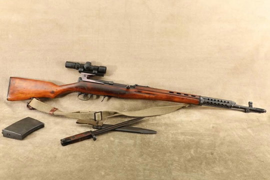 Russian Tula SVT-40 Semi-Auto Rifle 7.62x54r WWII Soviet Union 1941 C&R