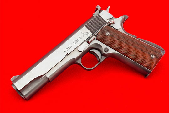 Rare Transitional 1949 Colt .38 Super 1911A1 Government 5” Fat Barrel