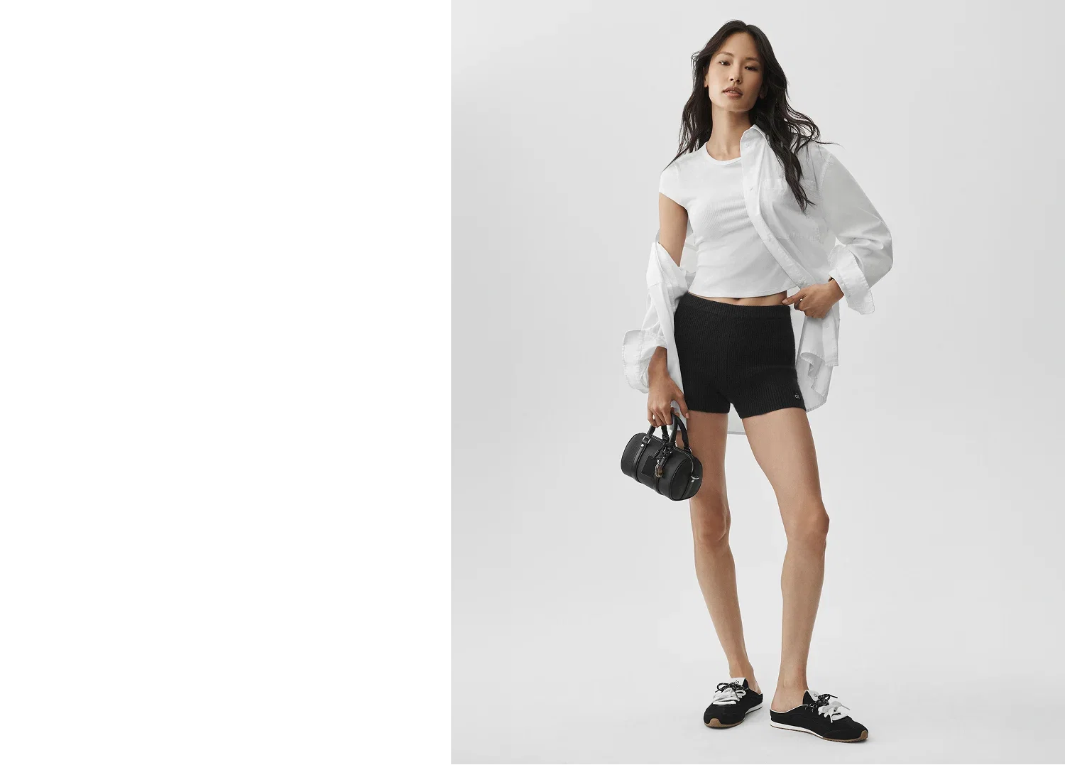 RIBBED MODAL CAP SLEEVE TOP