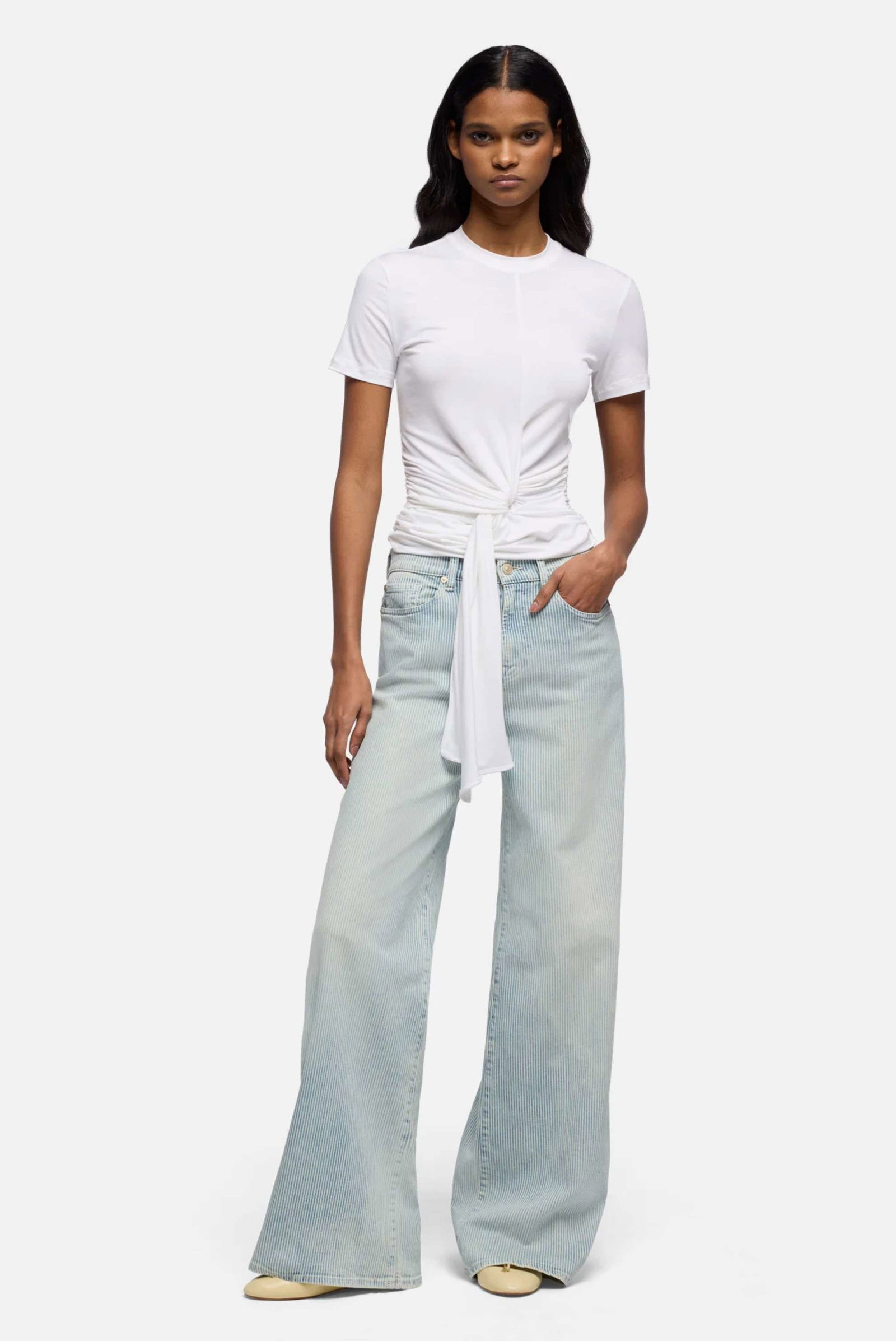 Shop 25 Off Wide Leg Denim