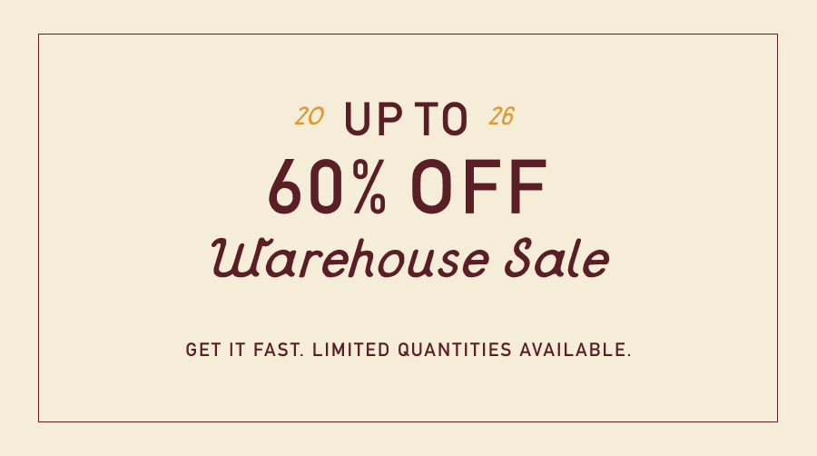 The Warehouse Sale