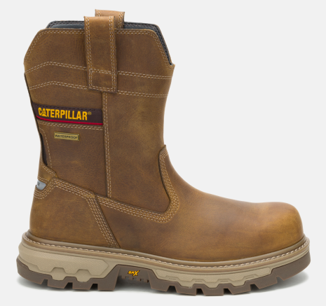 CAT Footwear - Men's Colorado Equip Wellington Waterproof Composite Toe Work Boot - Pyramid colorway.