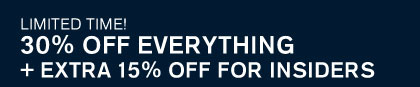 EXTRA 15% OFF FOR INSIDERS, CODE: 1029 | OR EXTRA 20% OFF IN-APP, CODE: 1043