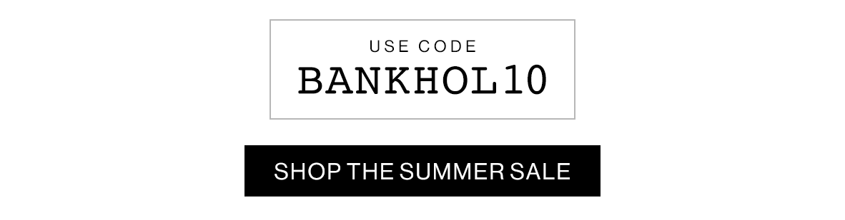 Use Code: BANKHOL10