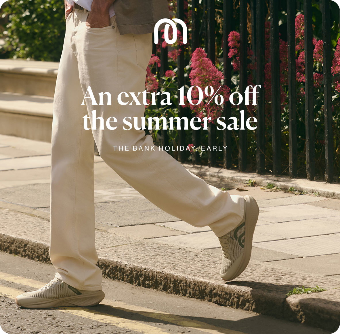 An extra 10% off the summer sale