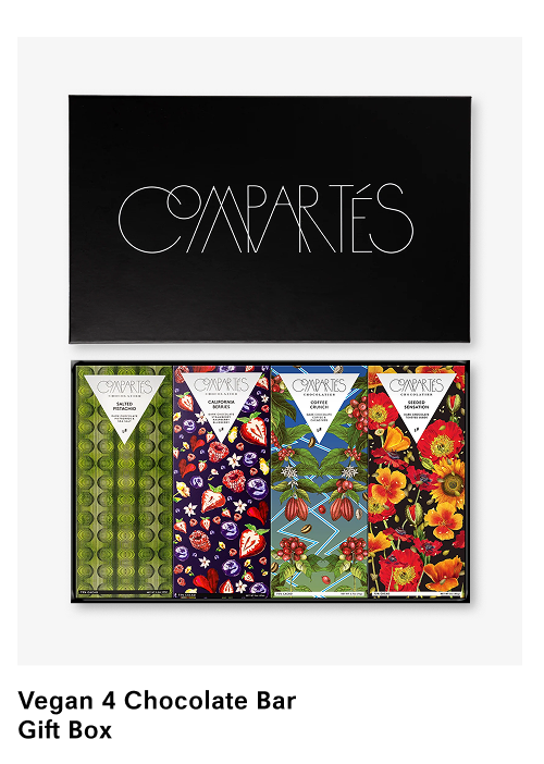 Vegan 4 Chocolate Bar Gift Box