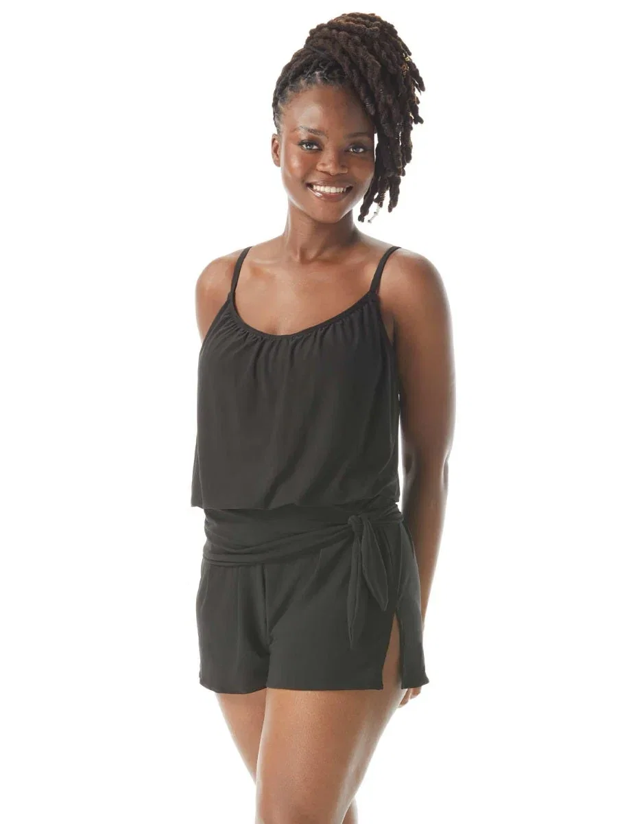 Image of Coco Contours  Jem Blouson Bra Sized Tankini Top - Heritage