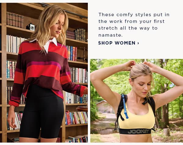 These comfy styles work on the court, on the gree, and everywhere in-between. / Shop women