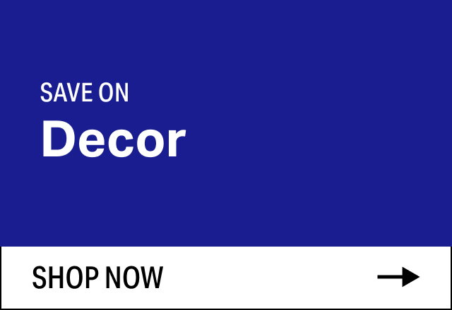 Save on Modern Decor