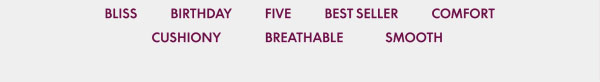Comfort Bliss Bras $29.50 | Other Bras $39.50