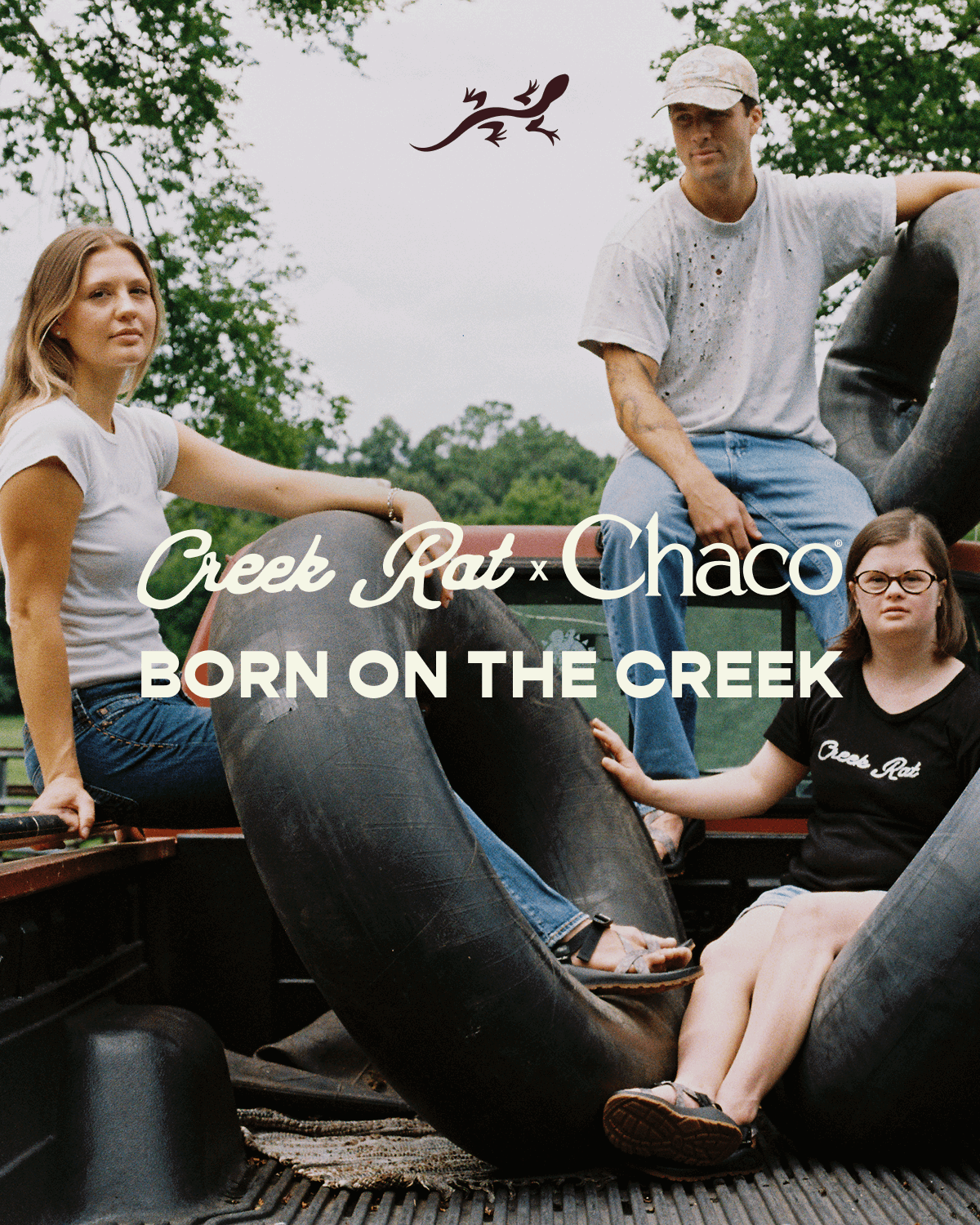 CREEK RAT x CHACO. Born on the Creek