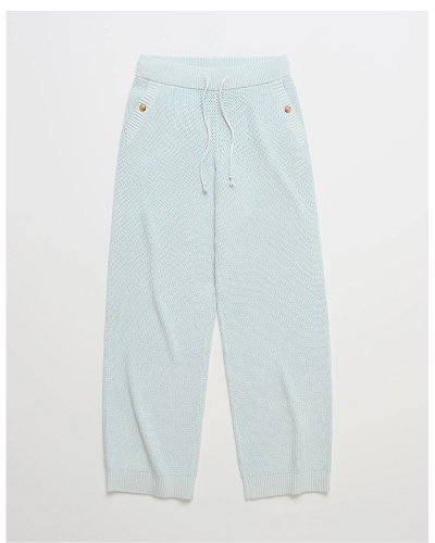 Cotton Sweater Lounge Pant - Opal