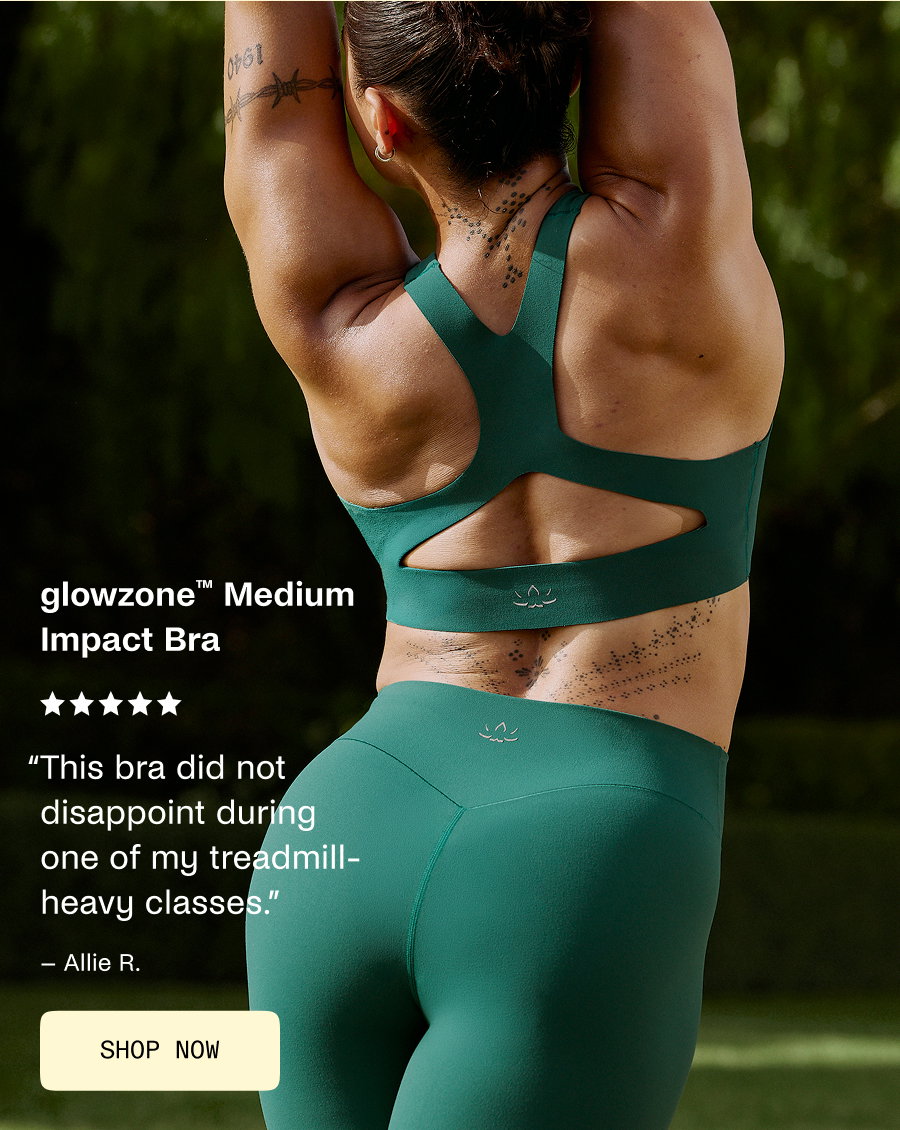 glowzone™ Medium Impact Bra