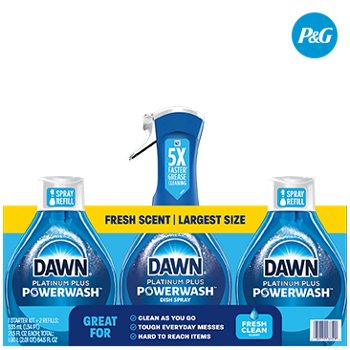 Dawn Platinum Plus Powerwash Dish Spray