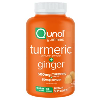 Qunol Turmeric + Ginger Gummies