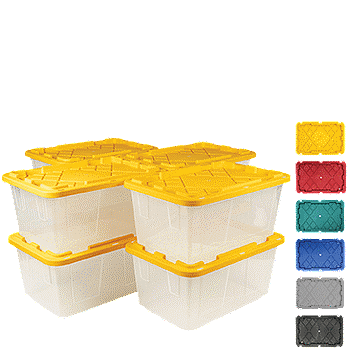 Greenmade 27-Gallon Clear Storage Bin