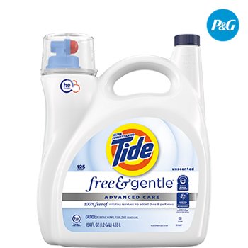 Tide Free & Gentle Advanced Care Liquid Laundry Detergent