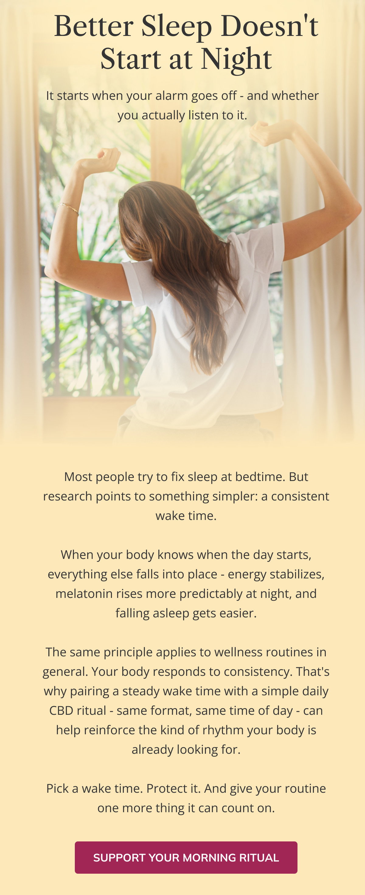 Support Your Morning Ritual