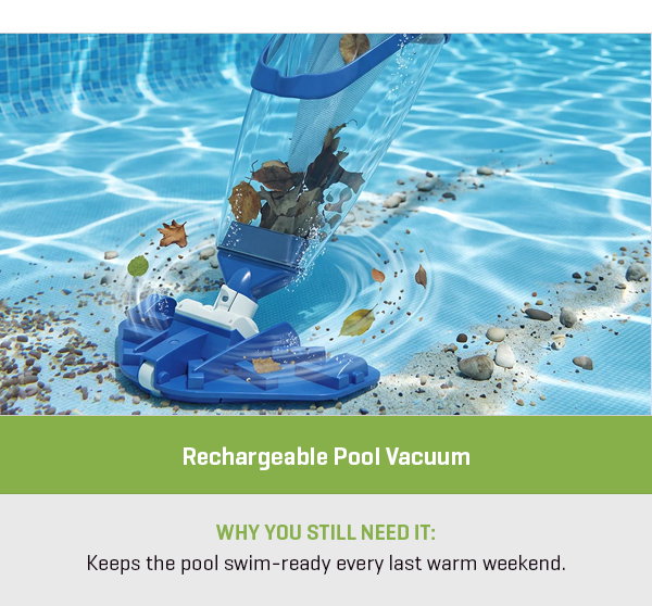 Rechargeable Pool Vacuum