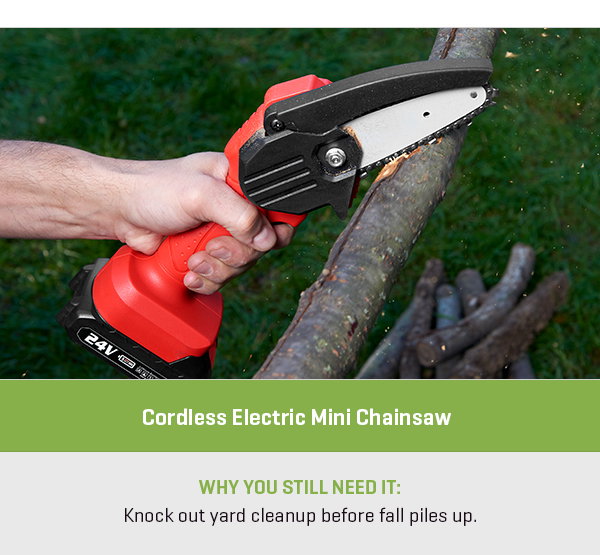 Cordless Electric Mini Chainsaw