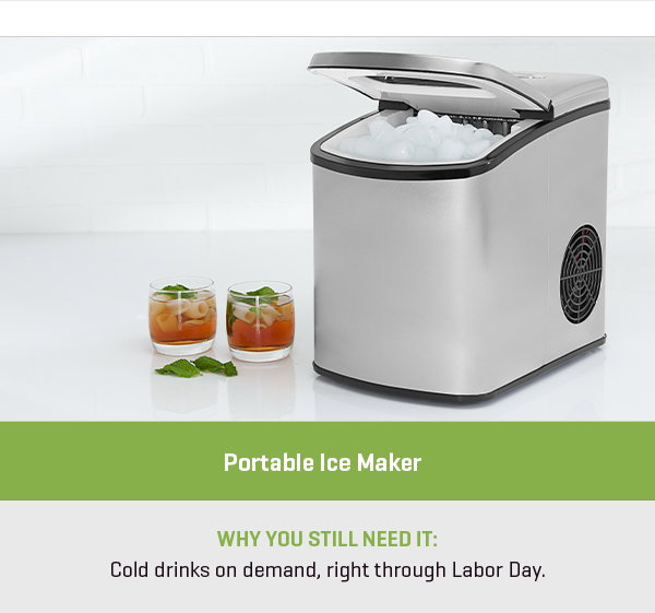Portable Ice Maker by Sharper Image