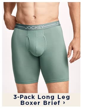 shop 3-pack long leg boxer brief