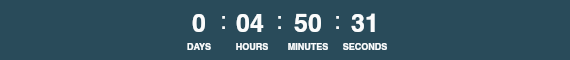 72 Hour Countdown Timer