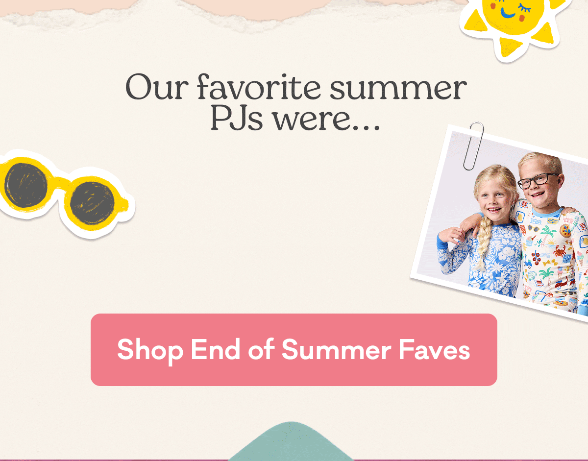 Our favorite summer PJs were... we can't pick one Little Sleepies print! Shop End of Summer Faves
