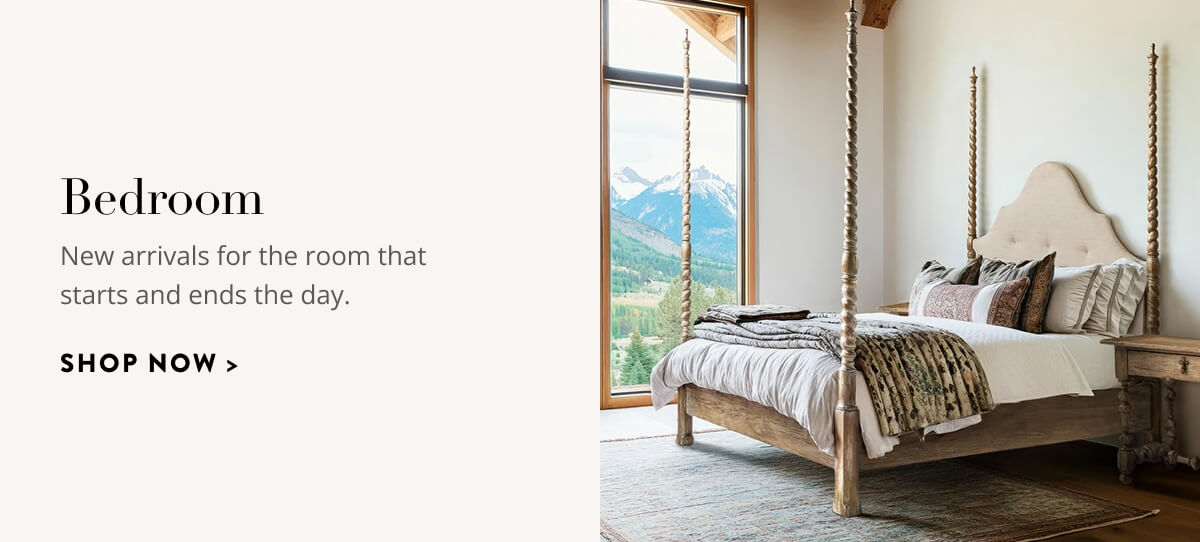 Bedroom: New arrivals for the room that starts and ends the day. Shop now.
