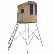 Millennium Treestands Q-230 Buck Hut Shooting House Blind and Tower Combo