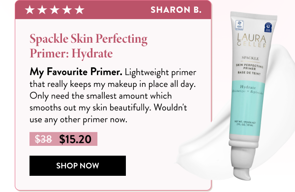 Spackle Skin Perfecting Primer: Hydrate | Shop Now